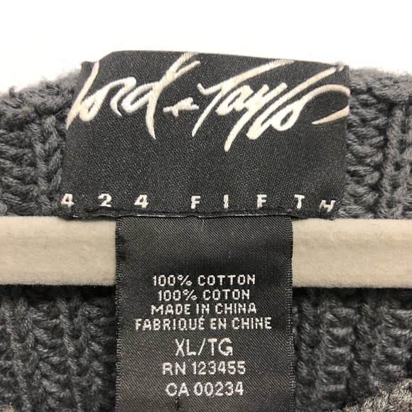 LORD & TAYLOR knit sweater - Picture 2 of 3